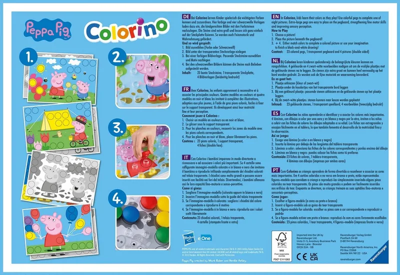 Peppa Pig Colorino - Educatief spel by Ravensburger – product photo 4 of 4
