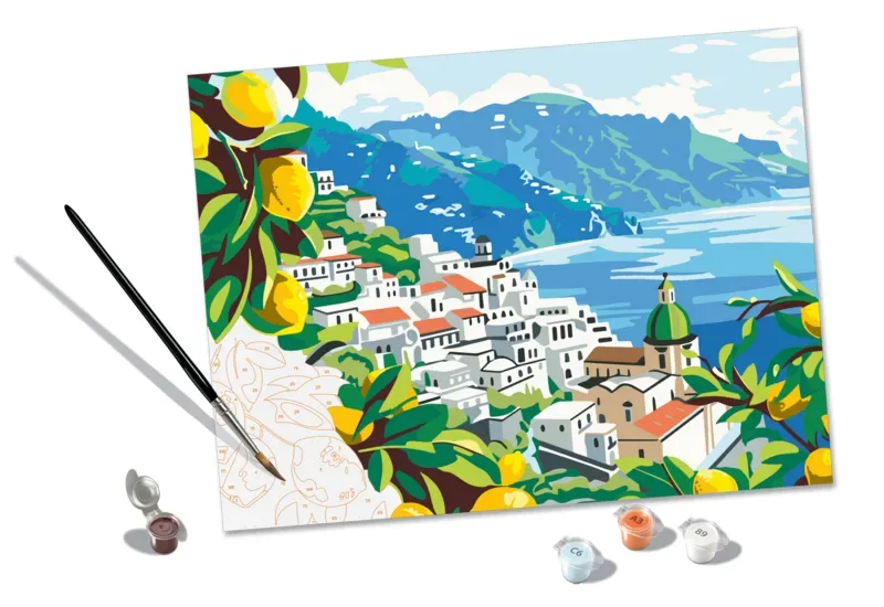 Puzzle Peinture au Numéro - CréArt - Amalfi Coast by Ravensburger – product photo 1 of 2