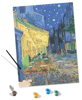 Café Terrace (Van Gogh) - Schilderen op nummer voor volwassenen van Ravensburger – productfoto 1 van 2