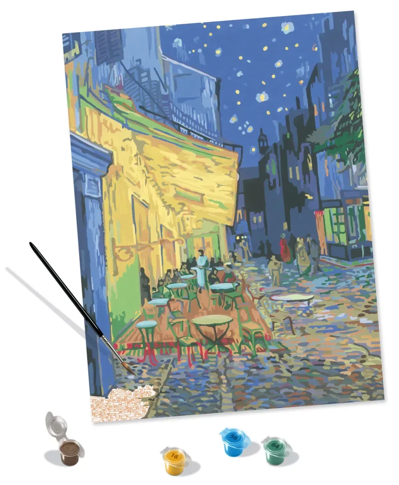 Café Terrace (Van Gogh) - Schilderen op nummer voor volwassenen van Ravensburger – productfoto 1 van 2