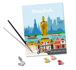 Puzzle Peinture au Numéro - CréArt - Bangkok van Ravensburger – productfoto 1 van 2