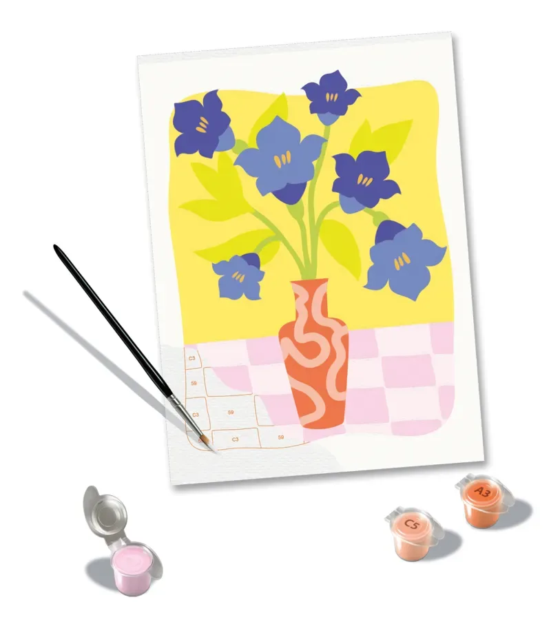 Puzzle Peinture au Numéro - CréArt - Clochettes van Ravensburger – productfoto 1 van 2