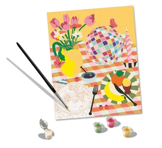 Puzzle Peinture au Numéro - CréArt - Disco vibes - Poppy Magda van Ravensburger – productfoto 1 van 2
