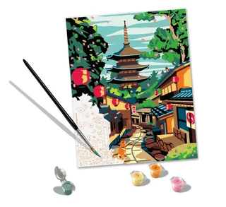 Puzzle Peinture au Numéro - CréArt - Japan - Batiste Perron van Ravensburger – productfoto 1 van 2