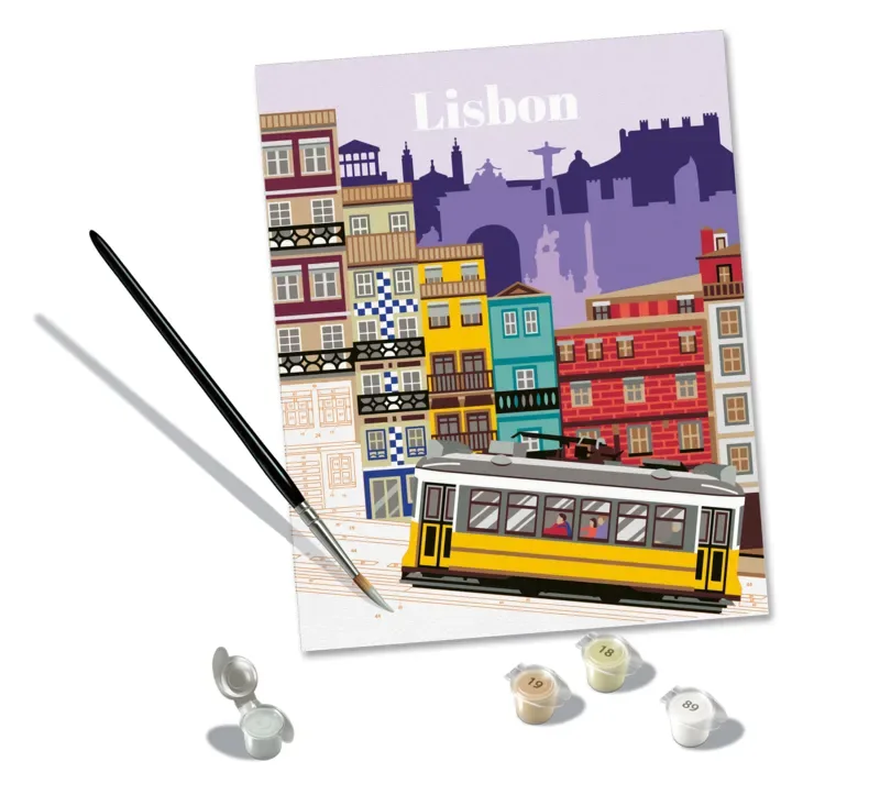 Puzzle Peinture au Numéro - CréArt - Lisbon by Ravensburger – product photo 1 of 2
