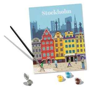 Puzzle Peinture au Numéro - CréArt - Stockholm by Ravensburger – product photo 1 of 2