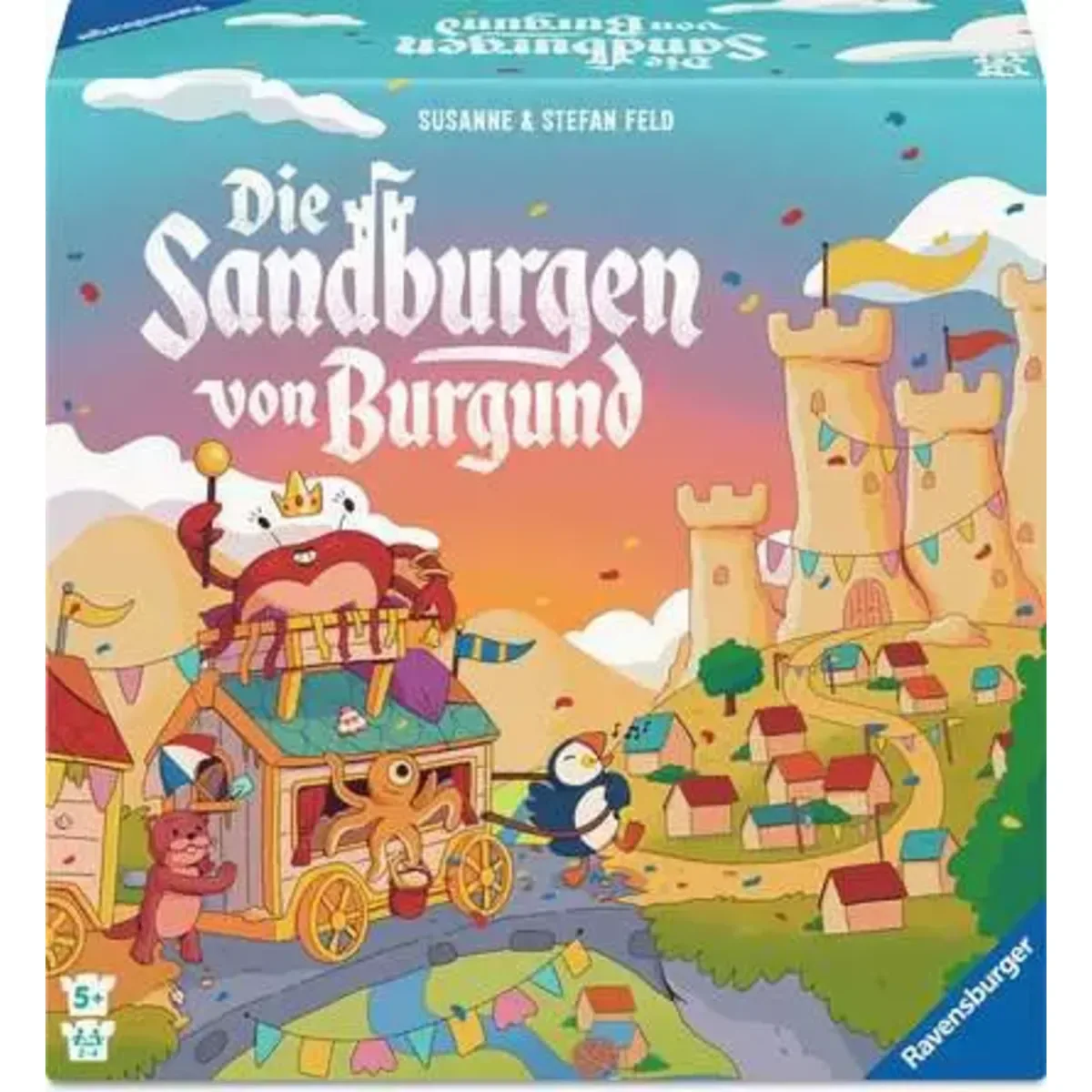 Ravensburger 24687 Die Sandburgen von Burgund - Kinderspiel ab 5 Jahre van Ravensburger – productfoto