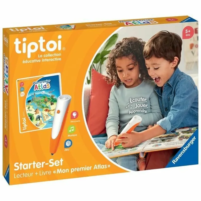 Ravensburger-tiptoi Starter Atlas-4005556001774-From 5 years de Ravensburger en 52256025379153 – photo du produit