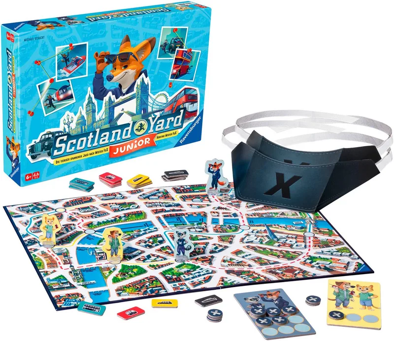 Scotland Yard Junior - Bordspel van Ravensburger – productfoto 3 van 4