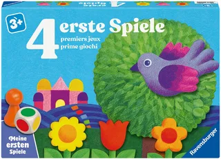 Spiel 4 erste Spiele, Kinderspiel, Made in Europe by Ravensburger in Multicolour – product photo 1 of 3
