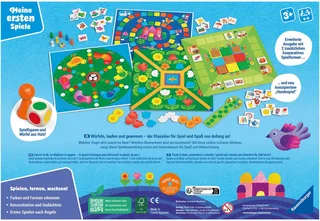 Spiel 4 erste Spiele, Kinderspiel, Made in Europe by Ravensburger in Multicolour – product photo 3 of 3
