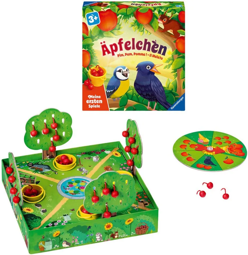 Spiel Äpfelchen, Kinderspiel, Made in Europe von Ravensburger in Mehrfarbig – Produktfoto 2 von 3