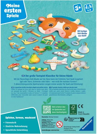 Spiel Blinde Kuh, Kinderspiel, Made in Europe van Ravensburger in Meerkleurig – productfoto 3 van 3