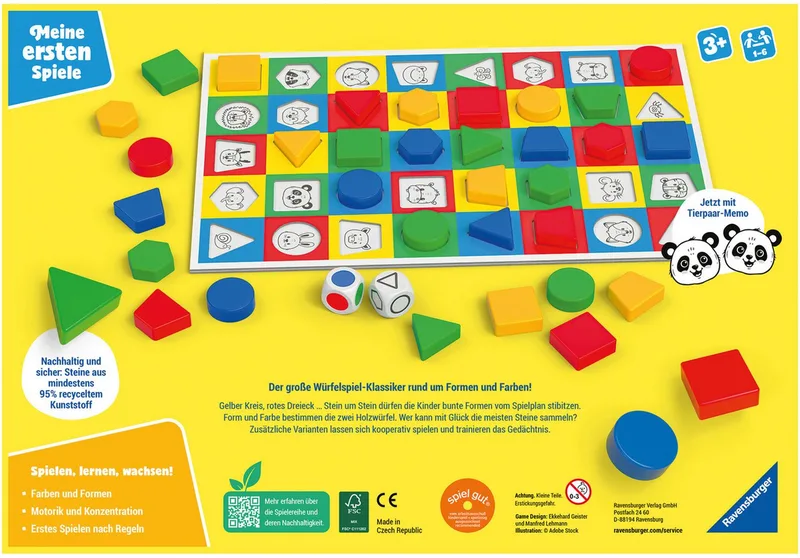 Spiel Colorama, Kinderspiel, Made in Europe van Ravensburger in Meerkleurig – productfoto 3 van 3
