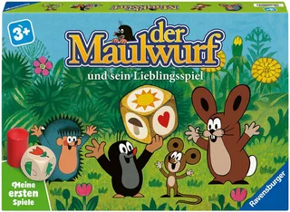 Spiel Der Maulwurf und sein Lieblingsspiel, Kinderspiel, Made in Europe van Ravensburger in Meerkleurig – productfoto 1 van 3