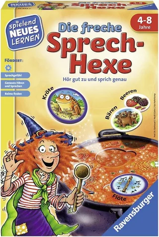 Spiel Die freche Sprech-Hexe, Made in Europe by Ravensburger in Multicolour – product photo 1 of 5