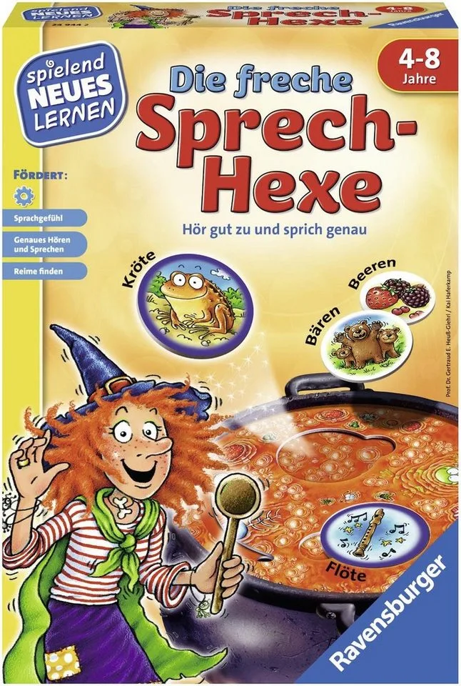 Spiel Die freche Sprech-Hexe, Made in Europe by Ravensburger in Multicolour – product photo 1 of 5