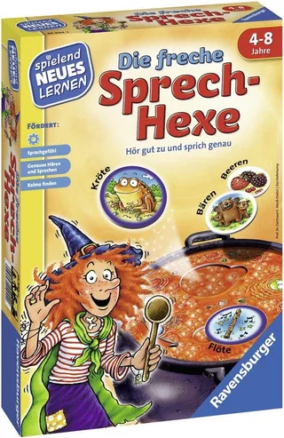 Spiel Die freche Sprech-Hexe, Made in Europe by Ravensburger in Multicolour – product photo 2 of 5