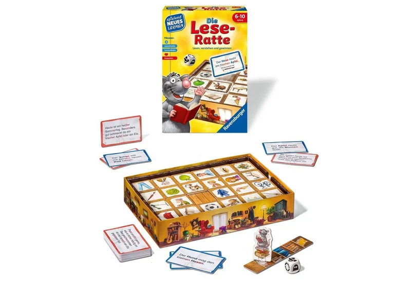 Spiel Die Lese-Ratte från Ravensburger – produktbild 2 av 3