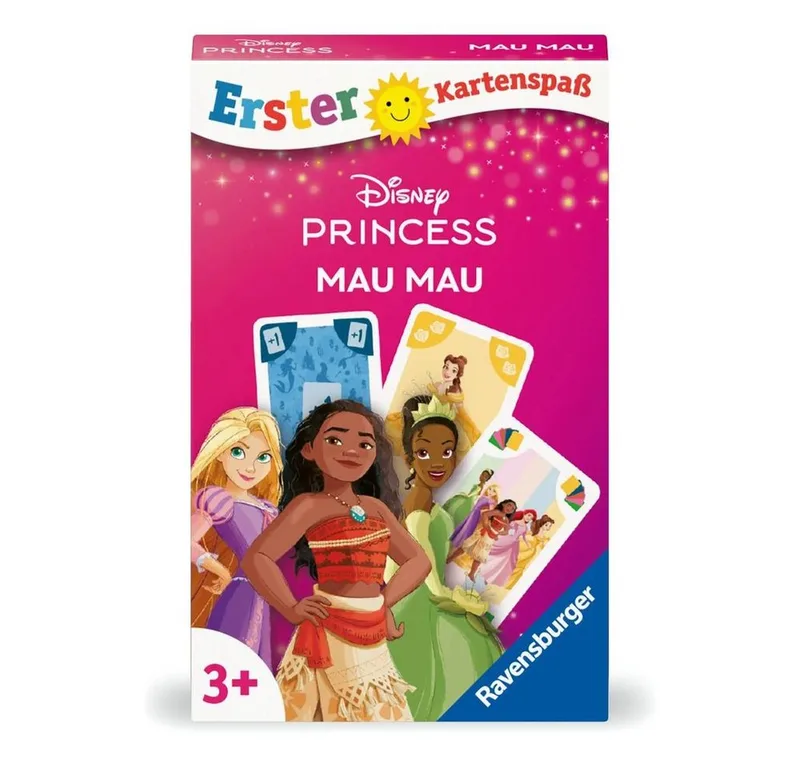 Spiel Disney® Princess: Mau Mau - Kinderspiel ab 3 Jahre von Ravensburger – Produktfoto