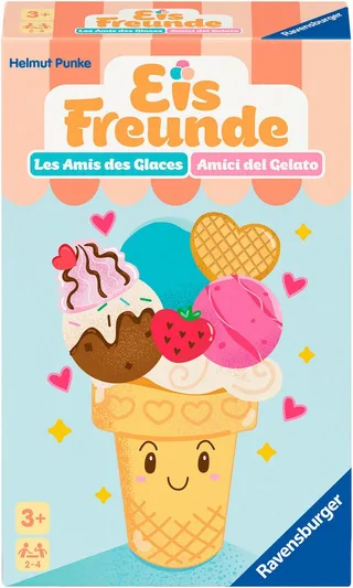 Spiel Eis-Freunde, Kinderspiel, Made in Europe fra Ravensburger i Flerfarvet – produktbillede 1 af 4