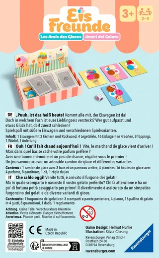 Spiel Eis-Freunde, Kinderspiel, Made in Europe fra Ravensburger i Flerfarvet – produktbillede 2 af 4