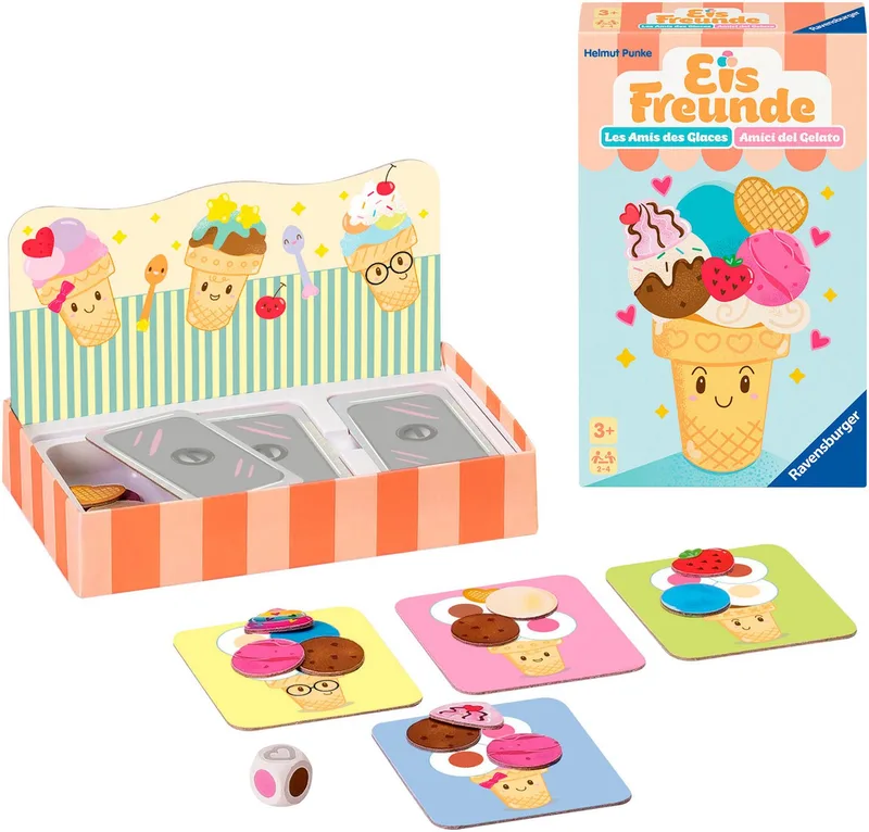 Spiel Eis-Freunde, Kinderspiel, Made in Europe fra Ravensburger i Flerfarvet – produktbillede 4 af 4