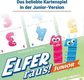 Spiel Elfer raus! Junior, Kinderspiel, Made in Europe von Ravensburger in Mehrfarbig – Produktfoto 1 von 4