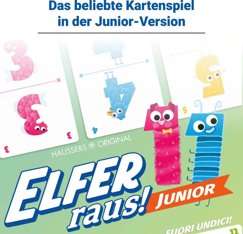 Spiel Elfer raus! Junior, Kinderspiel, Made in Europe von Ravensburger in Mehrfarbig – Produktfoto 1 von 4