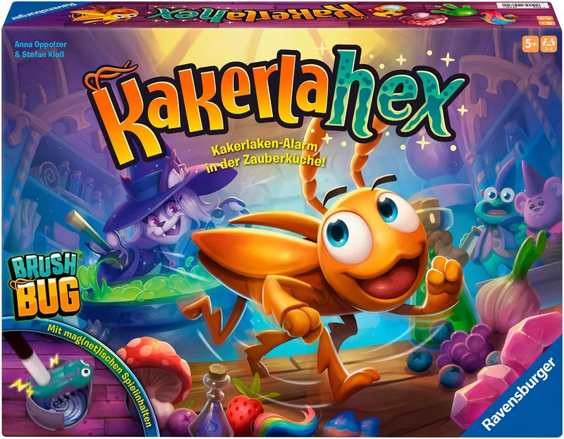 Spiel KakerlaHex, Kinderspiel, Made in Europe fra Ravensburger i Flerfarvet – produktbillede 1 af 5