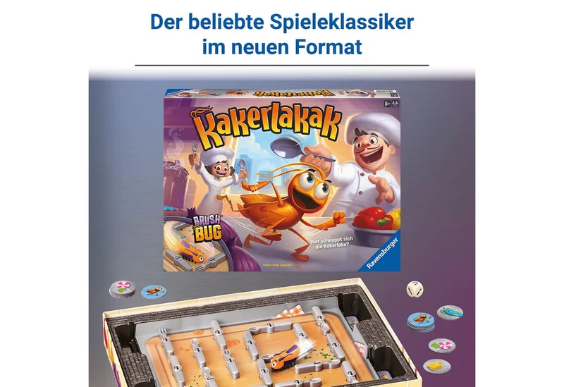 Spiel Kakerlakak, Familienspiel, Made in Europe van Ravensburger in Meerkleurig – productfoto 5 van 5