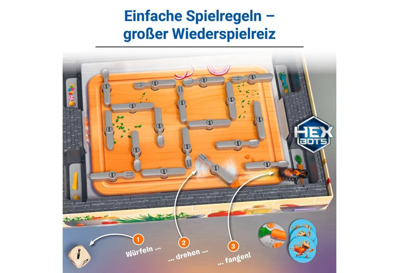 Spiel Kakerlakak, Familienspiel, Made in Europe van Ravensburger in Meerkleurig – productfoto 3 van 5