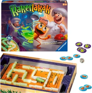 Spiel Kakerlakak - Glow in the Dark, Kinderspiel, Made in Europe från Ravensburger i Flerfärgad – produktbild 4 av 5