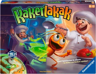 Spiel Kakerlakak - Glow in the Dark, Kinderspiel, Made in Europe från Ravensburger i Flerfärgad – produktbild 1 av 5