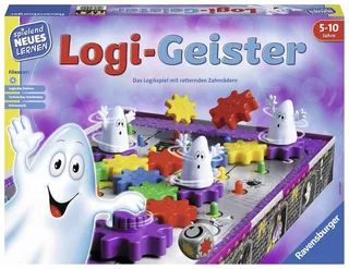 Spiel Logi-Geister, Made in Europe fra Ravensburger i Flerfarvet – produktbillede 1 af 5