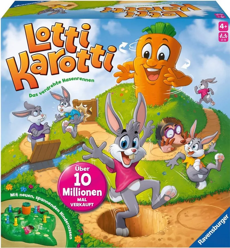 Spiel Lotti Karotti, Kinderspiel, Made in Europe by Ravensburger in Multicolour – product photo 1 of 4