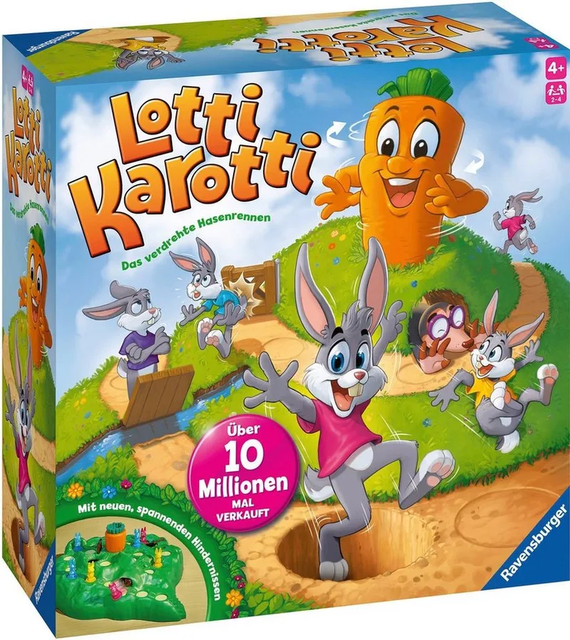 Spiel Lotti Karotti, Kinderspiel, Made in Europe by Ravensburger in Multicolour – product photo 2 of 4