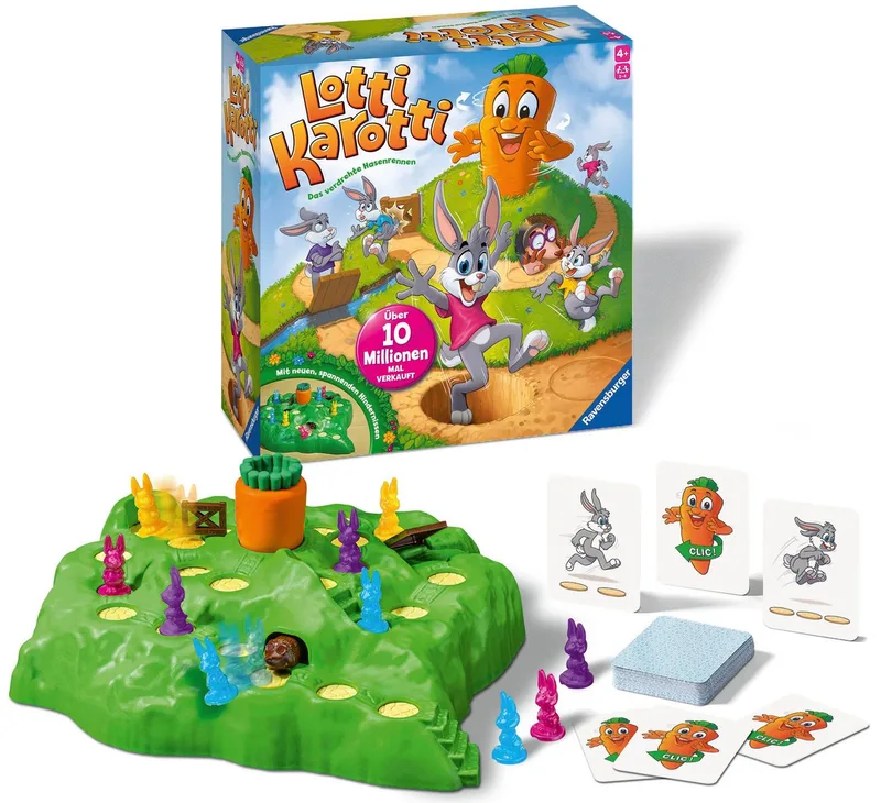 Spiel Lotti Karotti, Kinderspiel, Made in Europe by Ravensburger in Multicolour – product photo 3 of 4