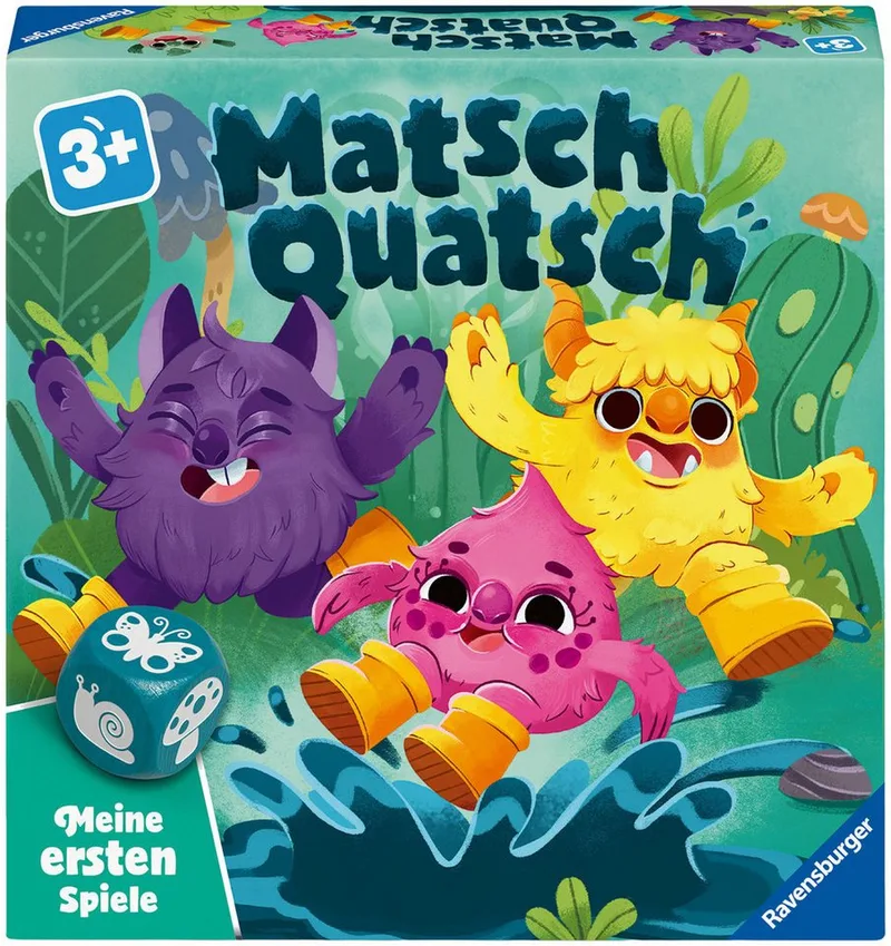 Spiel Matsch Quatsch, Kinderspiel, Made in Europe by Ravensburger in Multicolour – product photo 1 of 3