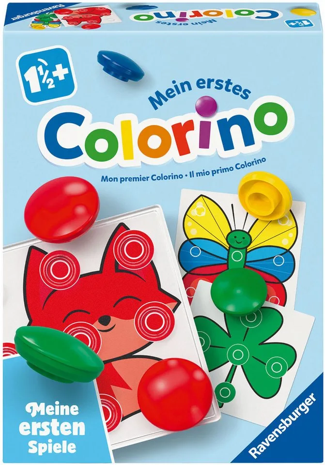 Spiel Mein erstes Colorino, Kinderspiel, Made in Europe fra Ravensburger i Flerfarvet – produktbillede 1 af 3