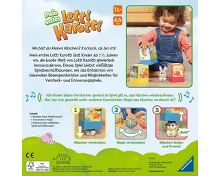 Spiel Mein erstes Lotti Karotti, Kleinkinderspiel, Made in Europe by Ravensburger in Multicolour – product photo 4 of 4