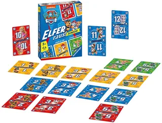 Spiel PAW Patrol Elfer raus! Junior, Made in Europe van Ravensburger in Meerkleurig – productfoto 2 van 3