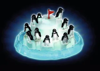 Spiel Plitsch Platsch Pinguin, Made in Germany fra Ravensburger i Flerfarvet – produktbillede 2 af 4