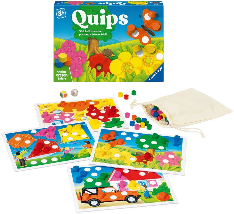 Spiel Quips, Kinderspiel, Made in Europe by Ravensburger in Multicolour – product photo 2 of 3