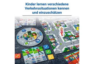 Spiel Rund um den Verkehr, Lernspiel, Made in Europe van Ravensburger in Meerkleurig – productfoto 3 van 5