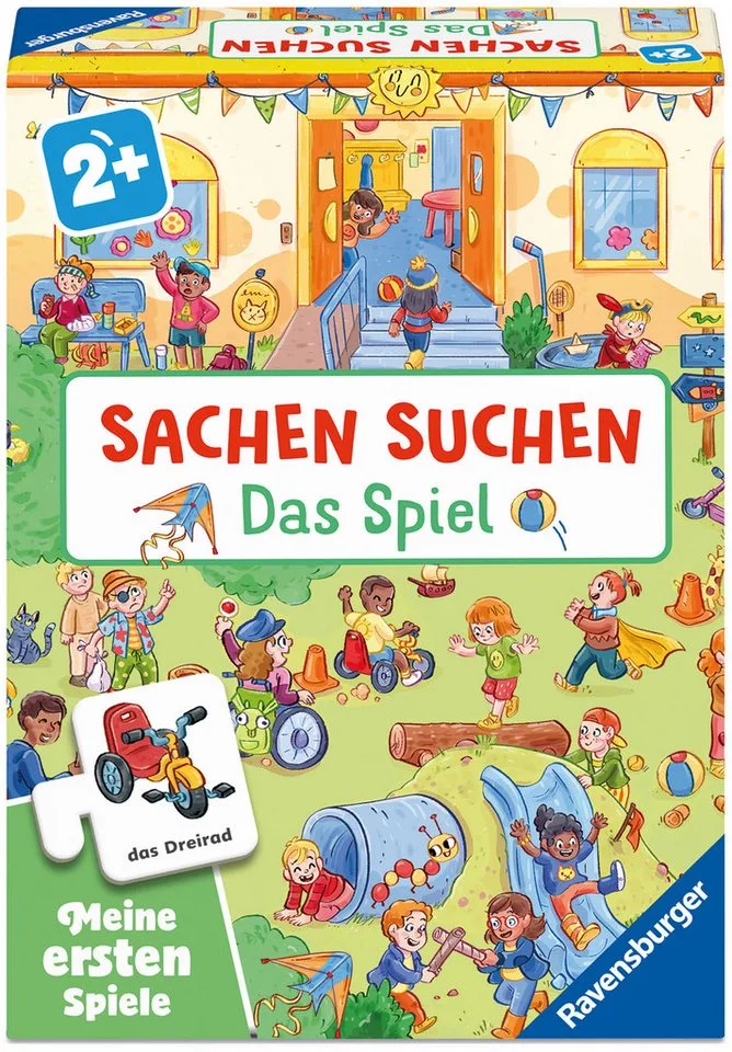 Spiel Sachen suchen: Das Spiel, Kinderspiel, Made in Europe fra Ravensburger i Flerfarvet – produktbillede