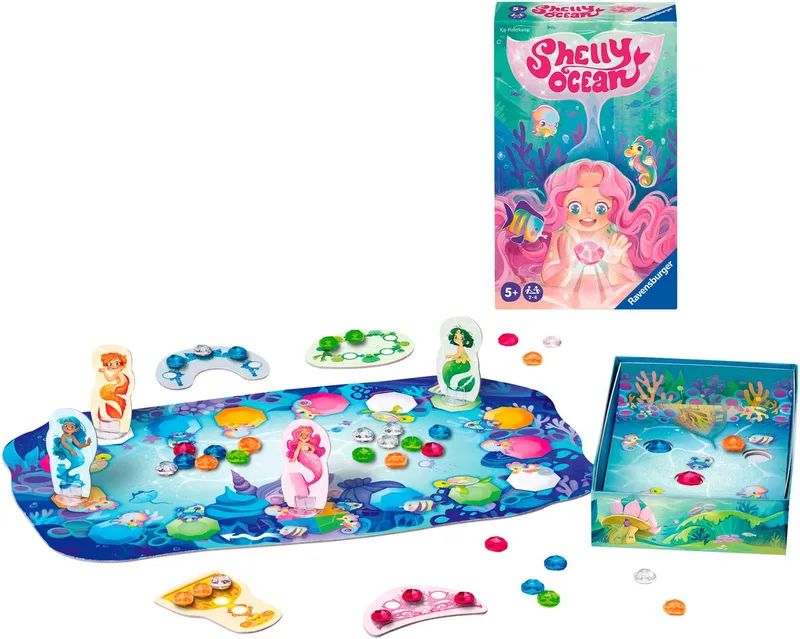 Spiel Shelly Ocean, Kinderspiel, Made in Europe fra Ravensburger i Flerfarvet – produktbillede 4 af 4