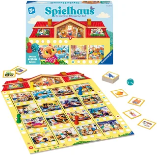Spiel Spielhaus, Kinderspiel, Made in Europe van Ravensburger in Meerkleurig – productfoto 2 van 3