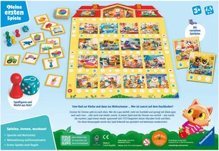 Spiel Spielhaus, Kinderspiel, Made in Europe van Ravensburger in Meerkleurig – productfoto 3 van 3