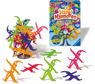 Spiel Stapelmännchen, Kinderspiel, Made in Europe van Ravensburger in Meerkleurig – productfoto 1 van 4